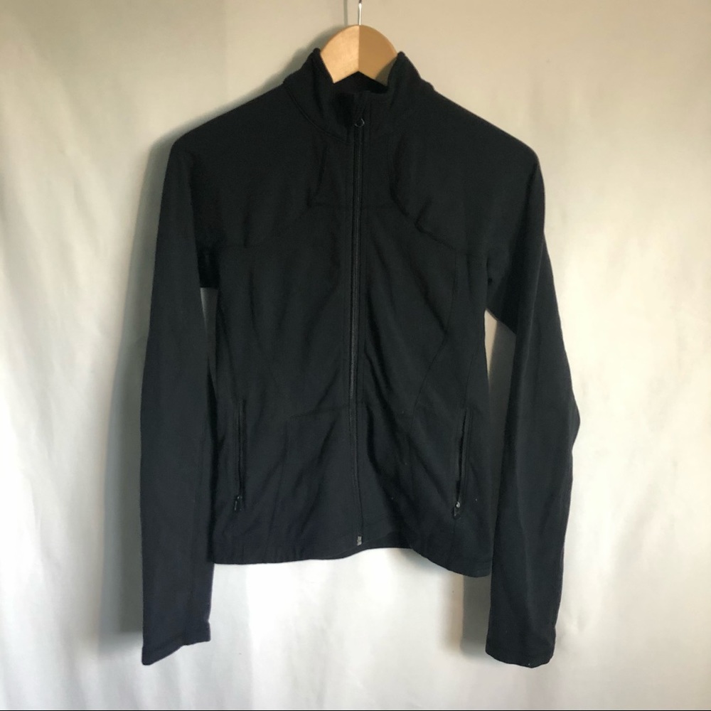 Lululemon black zip up sweater jacket